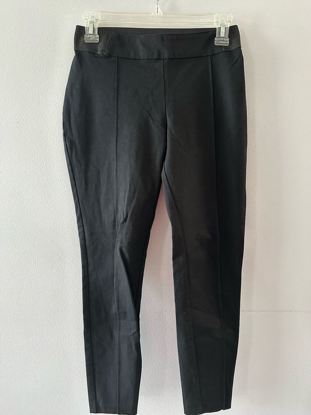 A New Day Pants Women's 2 Black Office Career Business Casual Pull On